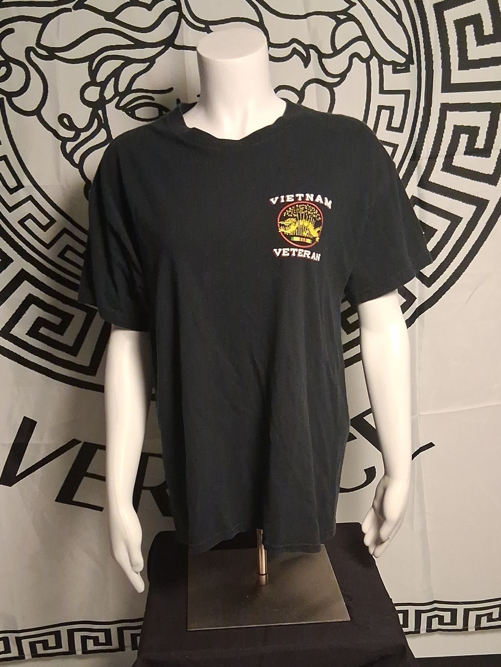 Vietnam Veteran Black Graphic Tee - Kids Shirt